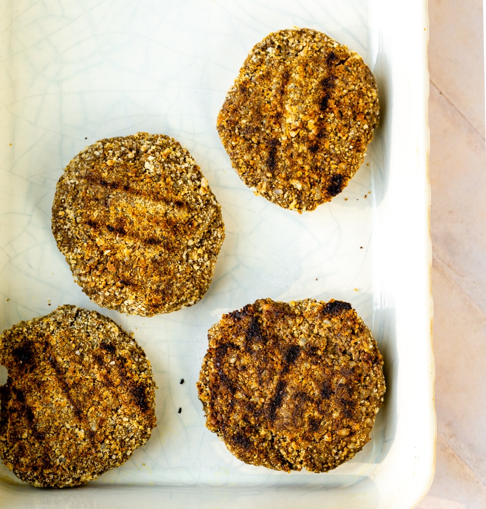 grilled veggie burgers